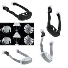 Image of Helmet Chin Strap Chinstrap Fittings Adjustable Hardhat Comfortable Polyester