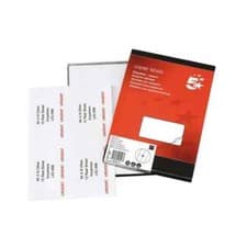 Image of 5 Star Office Multipurpose Labels Laser Copier Inkjet 105x148.5mm Pack of 400