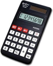 Image of Aurora EC240 calculator - calculators (Pocket, Solar, Basic calculator, Black.