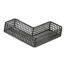 Image of Corner Shelf Adhesion Organizer Tool Room Kitchen Metal Shower Caddy Basket