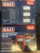 Image of Sealey MC105 12V Motorcycle Digital Battery Tester