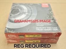 Image of BRAKE DISCS X2 294mm FRONT FITS BMW 2 SERIES MINI F54 F55 F56 F57 APEC DSK3170