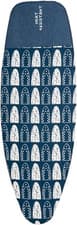 Image of Addis Deluxe Ironing Board Cover | Navy/White for Boards up to 135 Cm X 46Cm