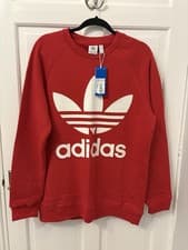 Image of NWT Adidas Red Oversized Sweatshirt