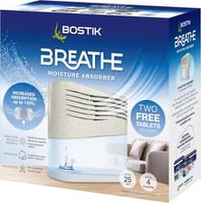 Image of Bostik Breathe Dehumidifier, Humidity and Moisture Absorber, For Use Around the