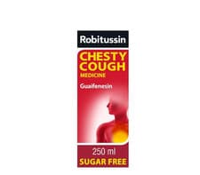 Image of Robitussin Cough Medicine 250ml – Soothing Relief for Dry & Chesty Coughs