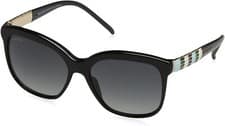 Image of BVLGARI Serpentine BV8155 501/T3 Black & Gold Sunglasses Grey Lens 57-16-140