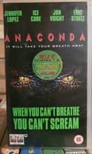 Image of Anaconda VHS Video Tape NEW & Sealed Ice Cube /Jon Voight 