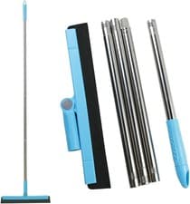 Image of Floor Squeegee Extendable Handle Wet Room Tile Cleaning Foam Wiper Blade Window