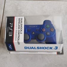 Image of Sony Playstation 3 Dualshock 3 Metallic Blue Wireless Controller Brand New