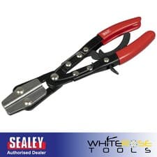 Image of Sealey Ratchet Hose Clamp Pliers Flexible Automotive Tool 250mm