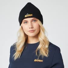 Image of DC Batman Beanie Hat - Black