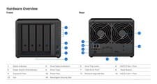 Image of Synology DS923+ Desktop. 4-BAY. AMD Ryzen