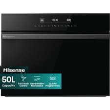 Image of Hisense BIM45342ADBGUK Hi6 BlackLine Built In 60cm Electric Single Oven Jet