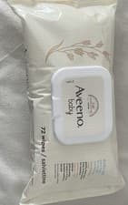 Image of Aveeno Baby Daily Care Wipes Unscented White 72 Count (Pack of 1)