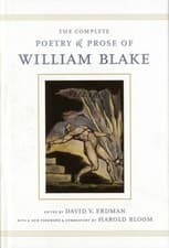 Image of The Complete Poetry and Prose of William Blake With a by William Blake HARDBACK