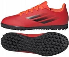 Image of ADIDAS BOYS JUNIOR X SPEEDFLOW.4 ASTRO TURF TRAINERS SHOES SOCCER FOOTBALL BOOTS