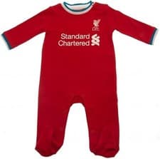 Image of Liverpool Baby Sleepsuit baby grow romper suit 100% cotton 9-12 Months gift idea