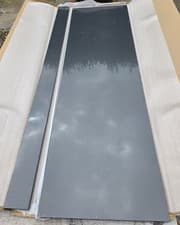 Image of Bath Front Panel 1500mm Gloss Grey with Plinth by Hudson Reed