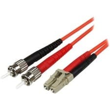 Image of Startech 5M Fiber Optic Cable Multimode Duplex 50/125 Lszh Fiber Jumper Cord Lc/