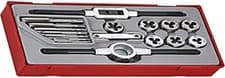 Image of Teng TTTD17 Rethreading Tap and Die Set (17 Pieces)