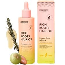 Image of Delhicious Amla Hair Oil & Rosemary Oil for Hair Growth - Rich Roots Hair Loss