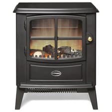 Image of Dimplex Brayford Optiflame Electric Stove Freestanding 2000W Black BFD20E