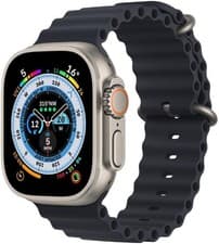 Image of Apple Watch Ultra 2 LTE - 49mm - Titanium, Black Ocean Band - Very Good