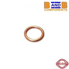 Image of ELRING 813.036 SUMP PLUG WASHER N0138156 VW AUDI SEAT SKODA COPPER RING A4311