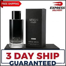 Image of Armani Code Parfum by Giorgio Armani 125ml Refillable Spray - Brand New Sealed
