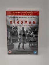Image of Birdman DVD (2015) - Michael Keaton & Zach Galifianakis - New Sealed - Free P&P