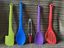 Image of Colourworks 5 Piece Silicone Utensils Set