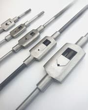 Image of Adjustable Tap Wrench Straight Handle Tap Wrench Holder Threading Tool Tap & Die
