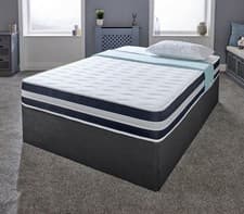 Image of eXtreme Comfort 8" Memory Foam Spring 3D Airflow Mattress for Single/Double/King