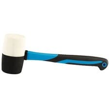 Image of Draper Expert Quality Rubber Head Mallet With Fibreglass Shaft - 800G