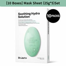 Image of [10 Boxes] Dr.Jart+ Dermask Soothing Hydra Solution Mask Sheet (25*5) Set