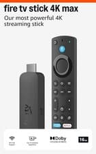Image of Amazon Fire TV Stick 4K Max Streaming Media Player Wi-Fi 6E 16GB New
