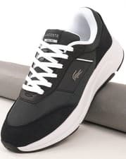 Image of Lacoste Run Set Trainers Dark Grey/Black