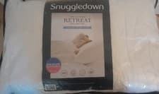 Image of Snuggledown 1 Pack Retreat Indulgent Cotton Medium Support Pillow