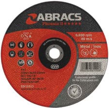 Image of ABRACS Phoenix II Extra Thin Metal Inox Cutting Discs - 100mm x 1.0mm x 16mm