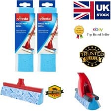 Image of Magic Mop Refill - Vileda Head Replacement Twinpack - 2 Count