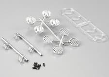 Image of Killerbody RC Car Chrome Light Set For Roof Rack Type A