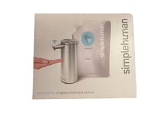 Image of New SIMPLEHUMAN Stainless Steel Sensor Pump With Fragrance Hand sanitizer