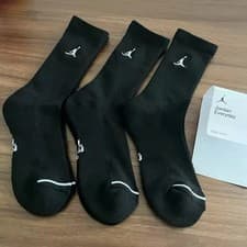 Image of 3 Pairs Air Jordan Crew Socks Men's-Women's Everyday Size S-L