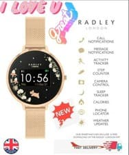 Image of Radley London Digital Gold Smartwatch GradeRose - RYS03 Perfect women ideal gift