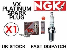 Image of NGK BCP5EVX SPARK PLUG VX PLATINUM SHORT CODE 5664 *FREE P&P*