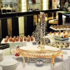 Image of Buffet Warming Tray Set Buffet Server Warming Tray Sturdy Multipurpose for Hotel