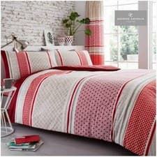 Image of REVERSIBLE BIRDIE BLOSSOM FLOWER DUVET COVER SET QUILT WITH PILLOW CASE ALL SIZE