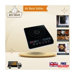 Image of Tefal Portable Induction Hob: Energy Efficient, 2 Hours Timer, Safe Cooking