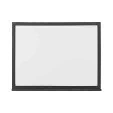 Image of Bi-Office Black Frame Drywipe Board 600x450mm MB0400169